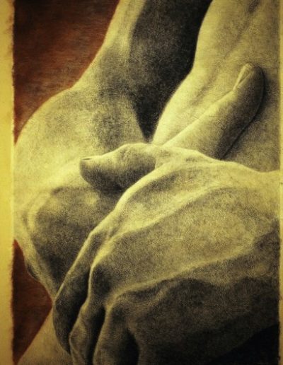 Resting Hands By Fernando Zapata